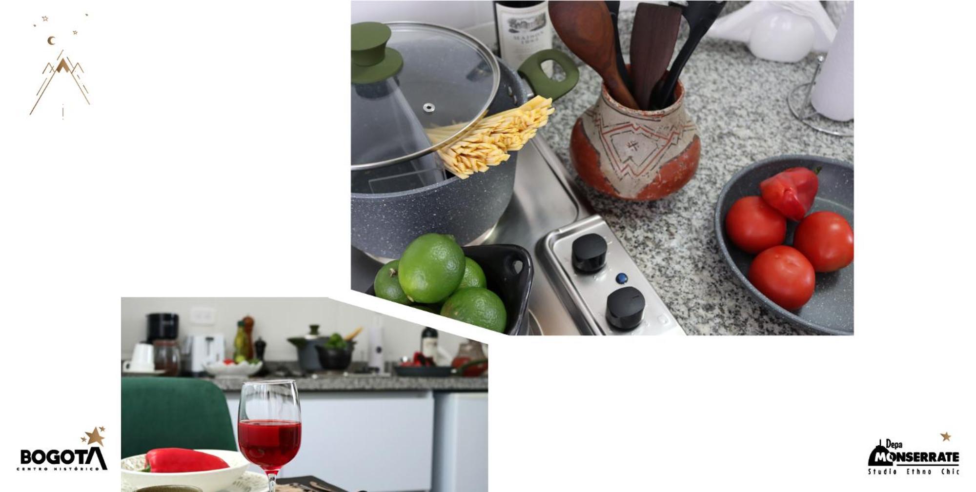 Depa Monserrate - Charming Historic Nest With Breathtaking Mountain Views - Apartaestudio 波哥大 外观 照片