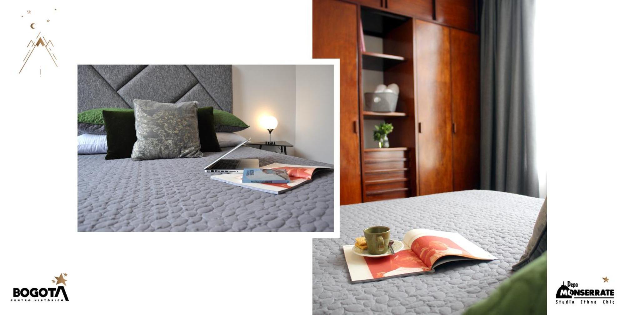 Depa Monserrate - Charming Historic Nest With Breathtaking Mountain Views - Apartaestudio 波哥大 外观 照片